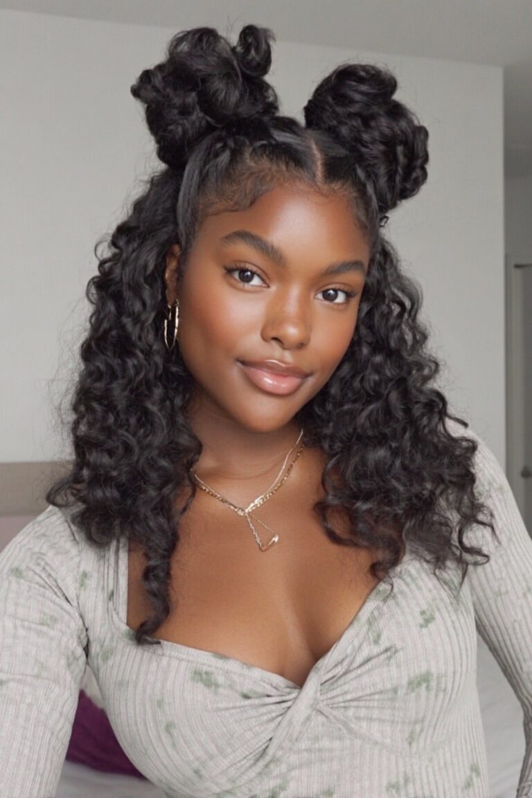 17 Stunning Half Up Half Down Quick Weave Hairstyles