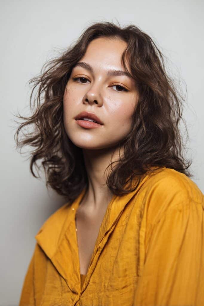 Elsa Claire’s signature wispy shag haircut customized for different face shapes.