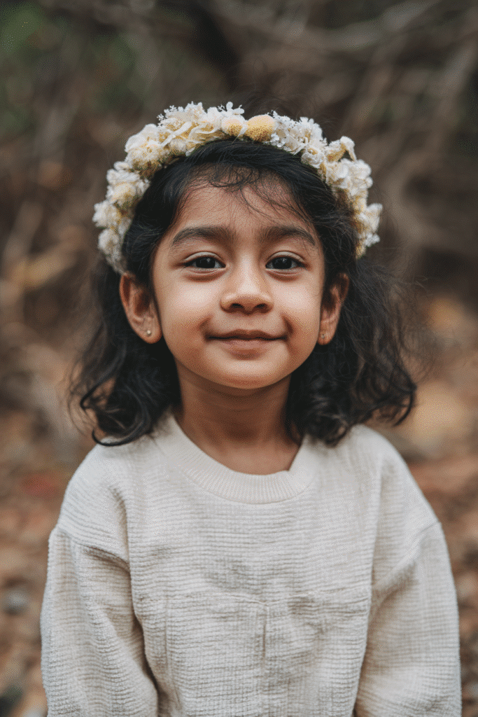 A colorful wrap-style headband paired with loose or textured hair for a festival-ready vibe.