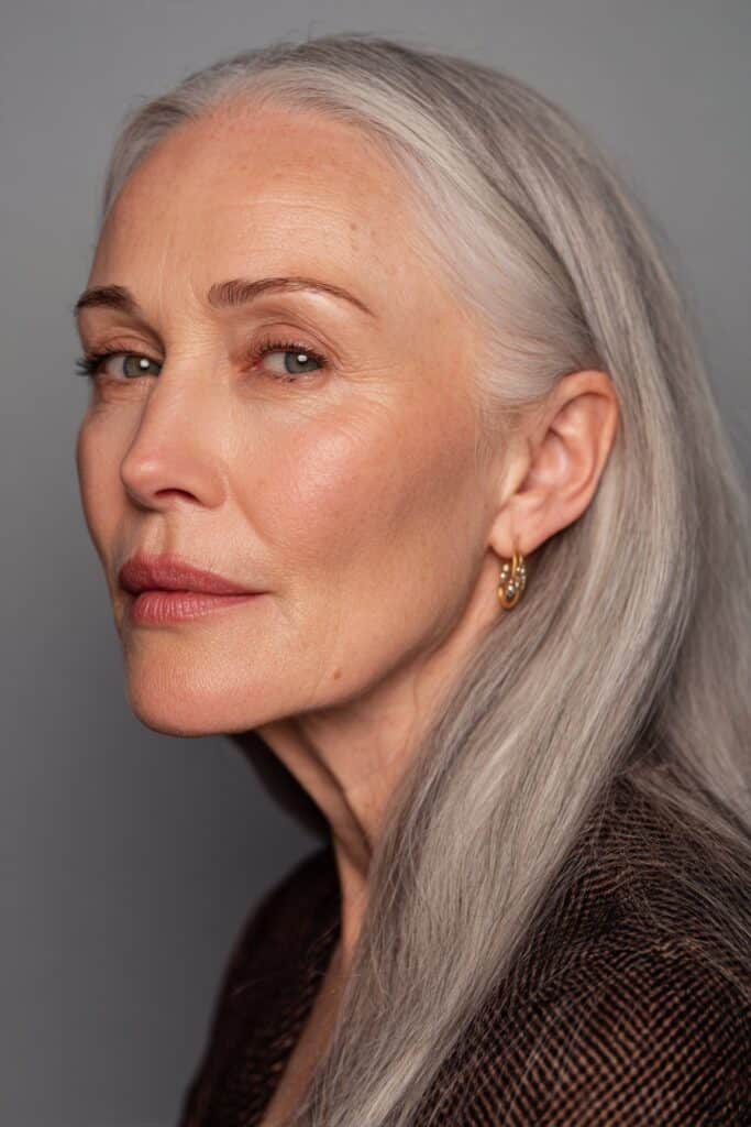 Layered pixie cut for straight hair with light texture and volume.