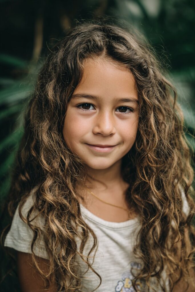 Soft, defined natural curls