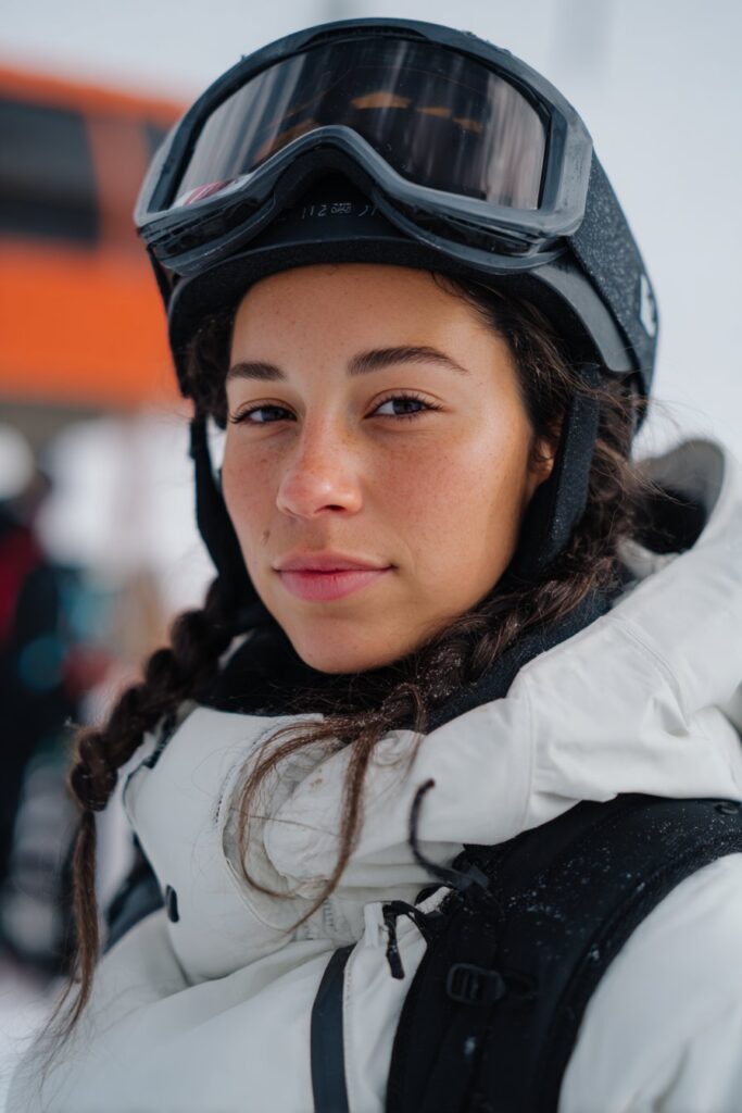 Low ponytail with bubble sections