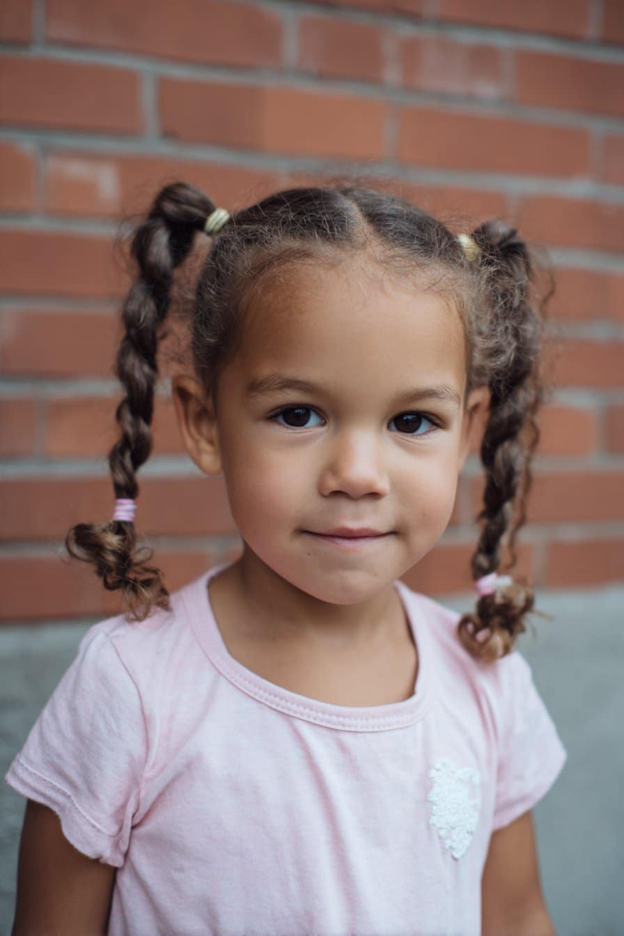 Twist Braids with Color Bands
