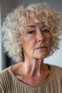 Curly Pixie with Fringe