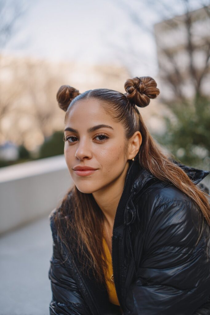 Bubble ponytail hairstyle idea you love