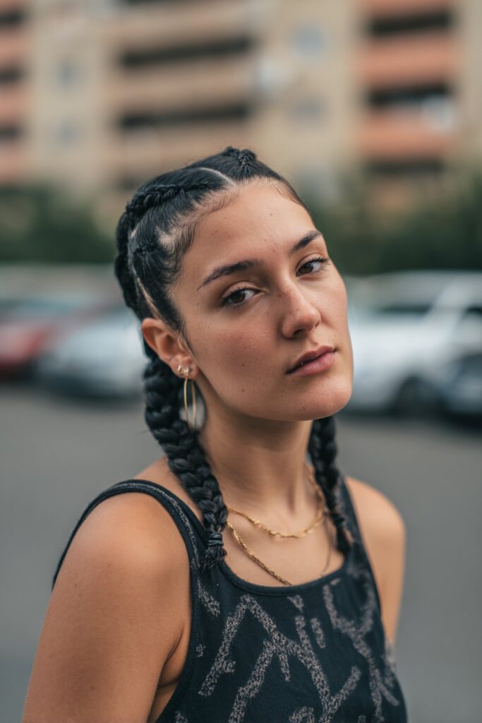 Dutch braids hairstyle idea you love