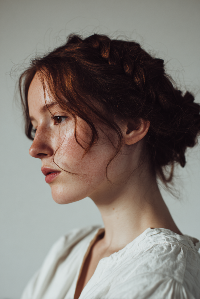 12 Best Sweat-Proof Hairstyles for Hot Weather 5 Side Dutch braid bun sweat proof hairstyle