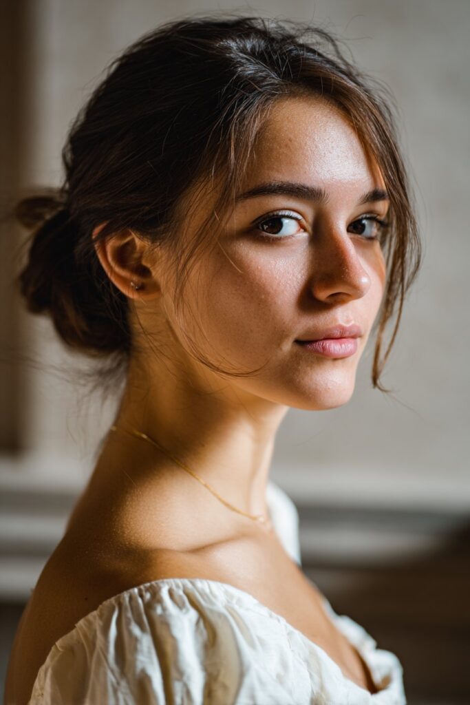 Textured high ponytail with wrapped base for long fine hair prom look