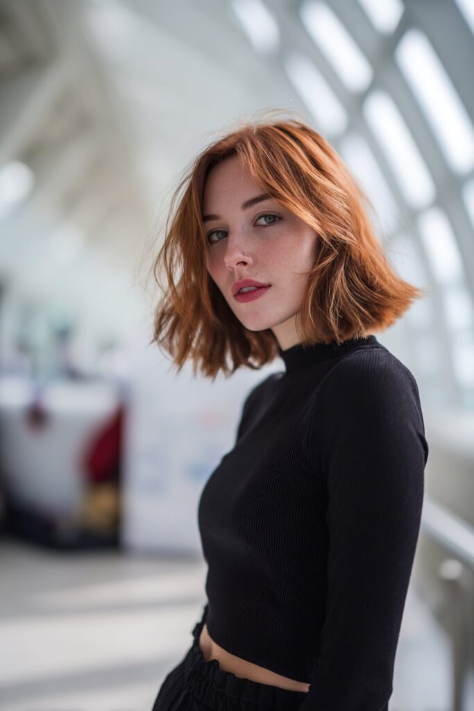 12 Stunning Bob Hairstyles for Fine Hair You’ll Love 3 A line bob hairstyle for fine hair women with angled shape