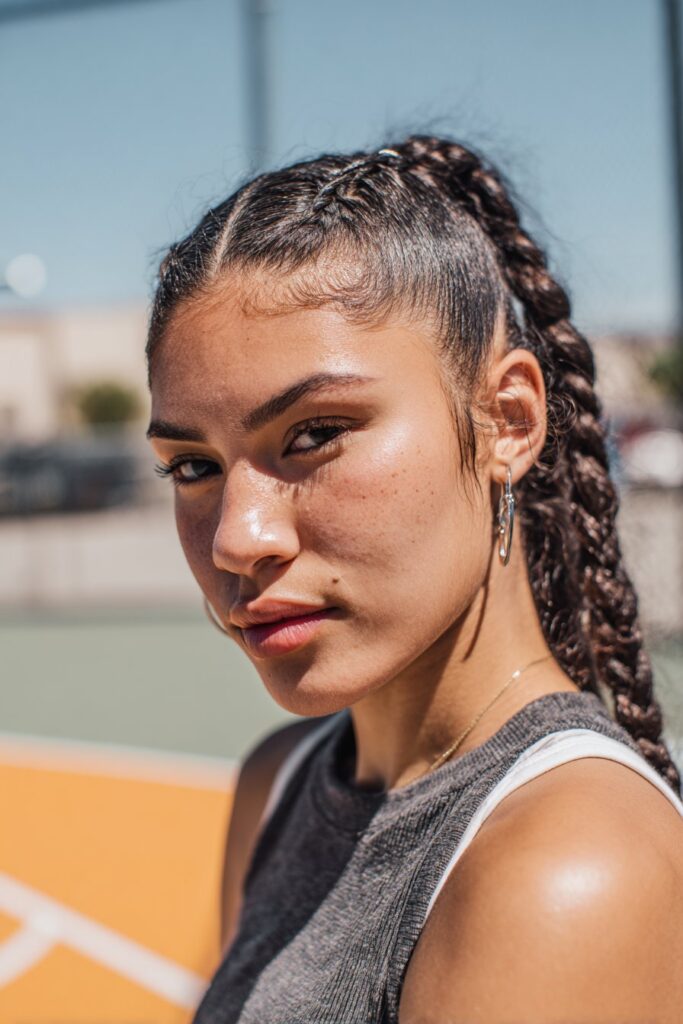 12 Stunning Summer Hairstyles for Long Hair You’ll Love 7 Braided ponytail summer hairstyle for long hair