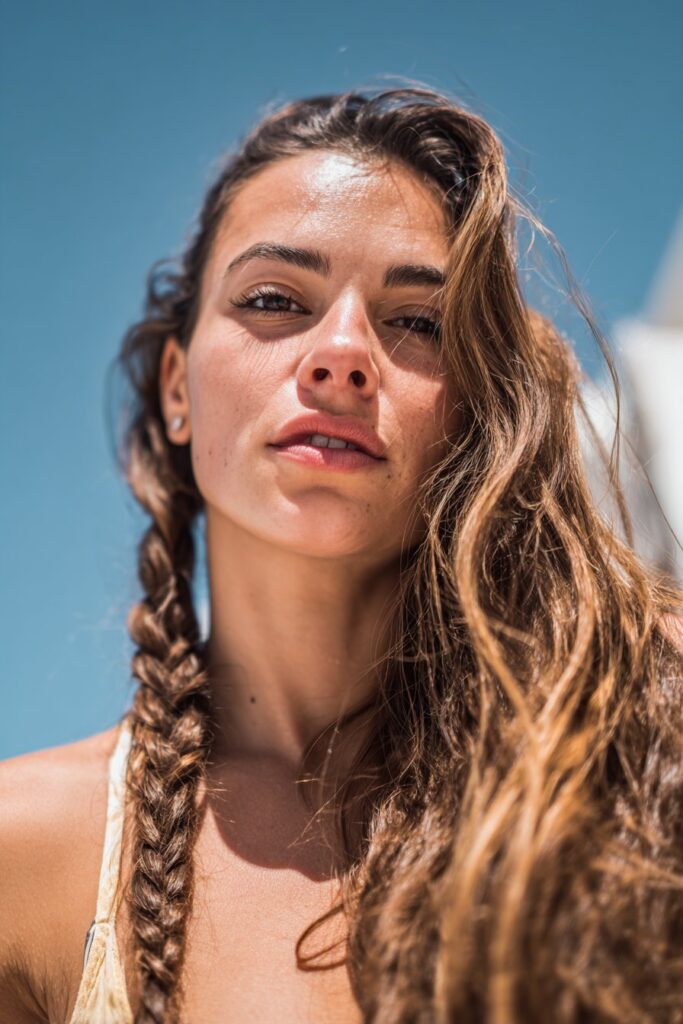 12 Stunning Summer Hairstyles for Long Hair You’ll Love 12 Fishtail braid summer hairstyle for long hair