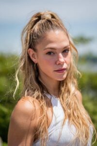 High Twisted Ponytail