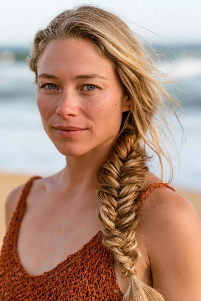 Summer braid hairstyles fishtail braids