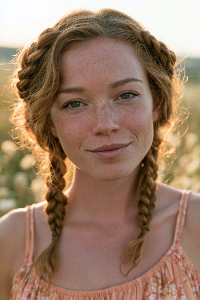 Summer braid hairstyles rope braids