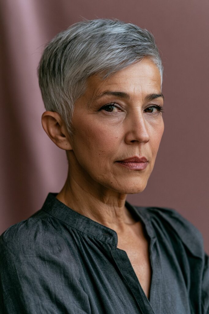 12 Trendy Short Hairstyles for Women Over 70 7 Short hairstyles for women over 70 asymmetrical pixie