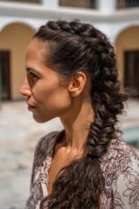 Fishtail Braided Ponytail 5