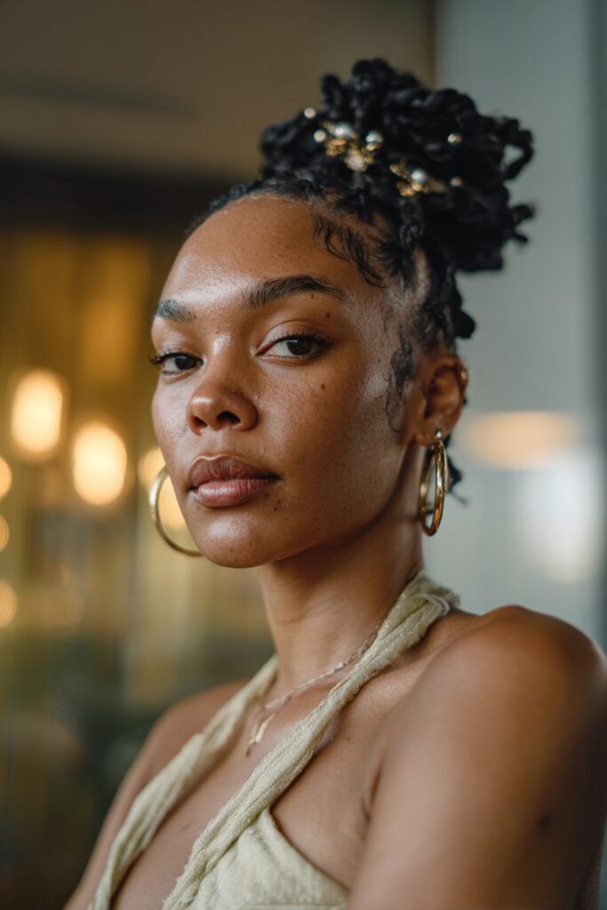 Flat twist hairstyles black women accessories