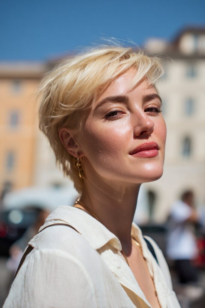 Summer hairstyles for short hair Italian bob
