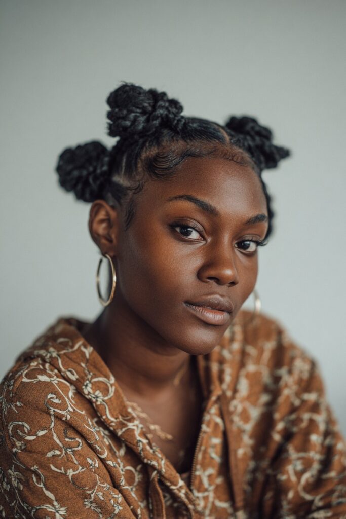 Flat twist hairstyles black women twist combo
