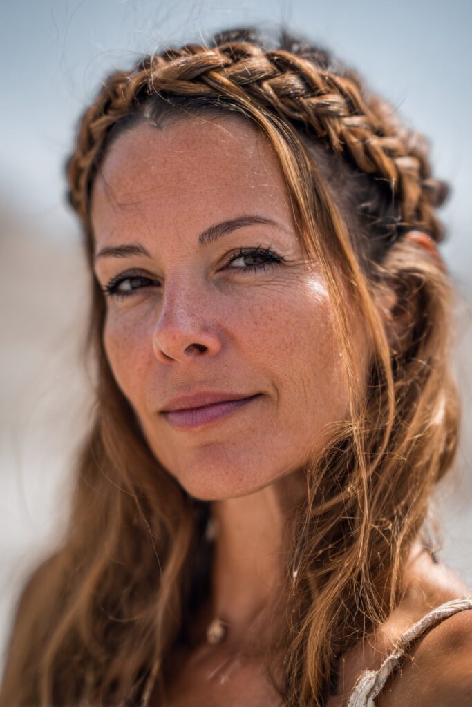 Lake hairstyles braided headband