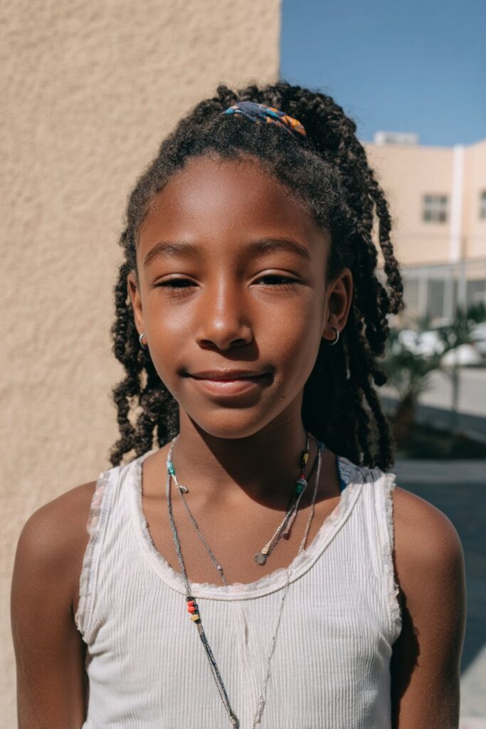 Back to school cornrows cornrow ponytail