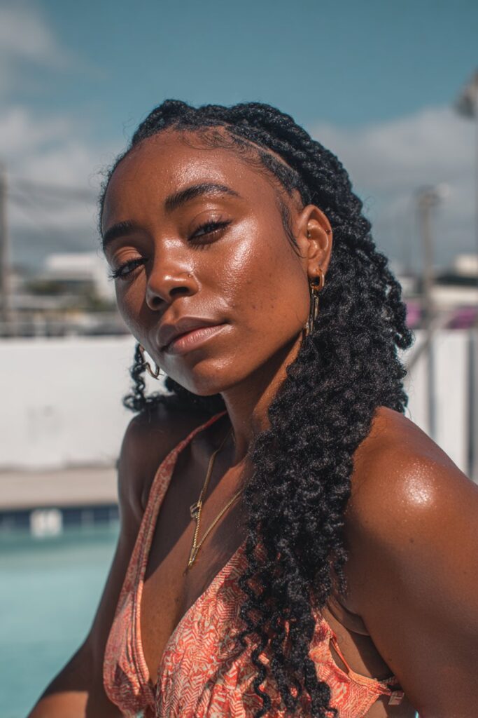 12 Best Pool Hairstyles for Black Women: Top Summer Looks 9 Pool hairstyles for black women crochet braids