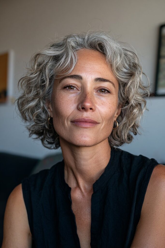 French crop haircut for women over 50