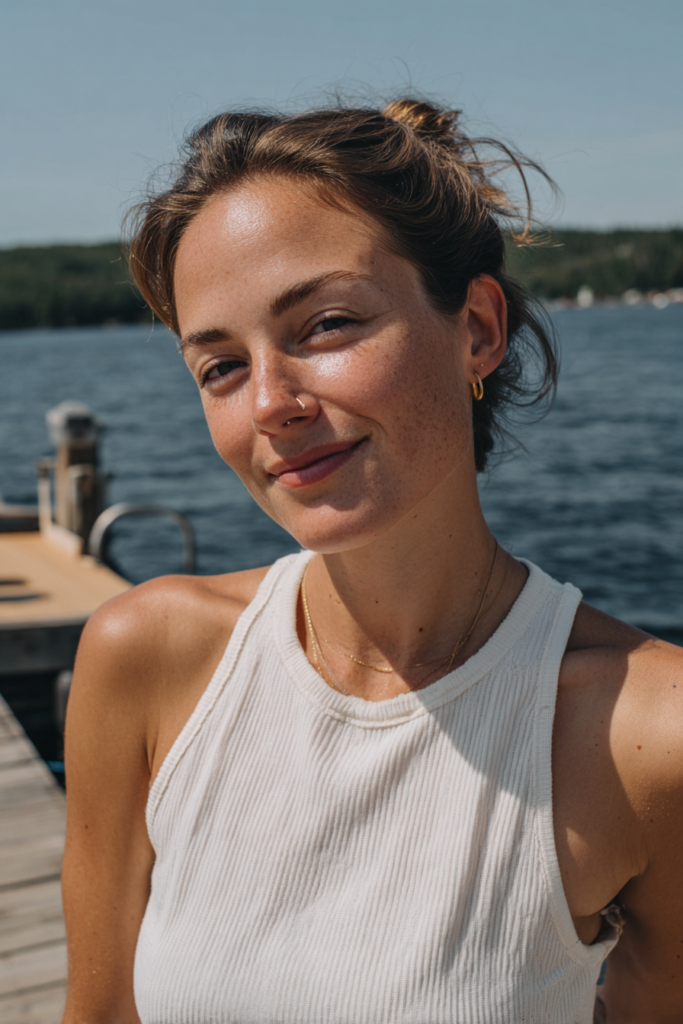 Lifeguard hairstyles French twist