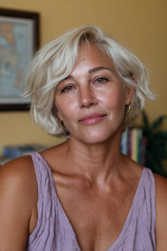 Pixie bob hairstyle for women over 50