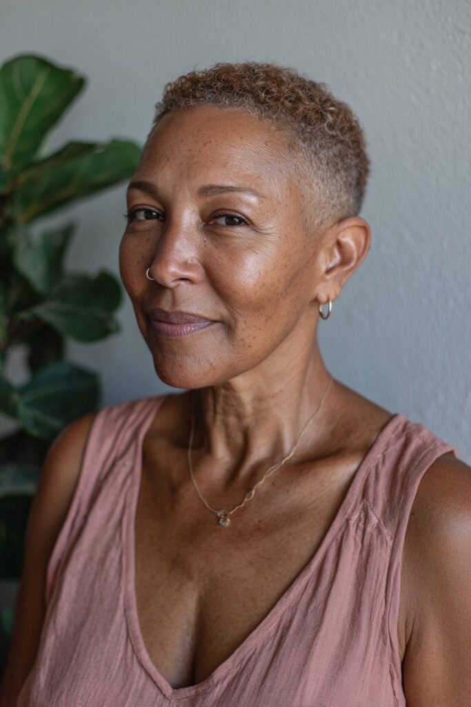 15 Timeless Shaved Hairstyles for Older Black Women 4 Shaved hairstyles for older black women undercut style