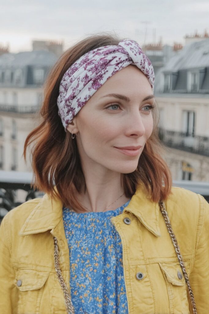 Bandana hairstyles for short hair turban wrap