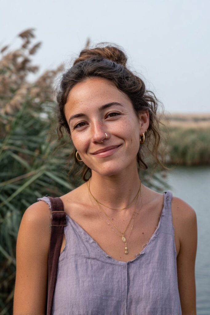 Lake hairstyles for long hair twisted low bun