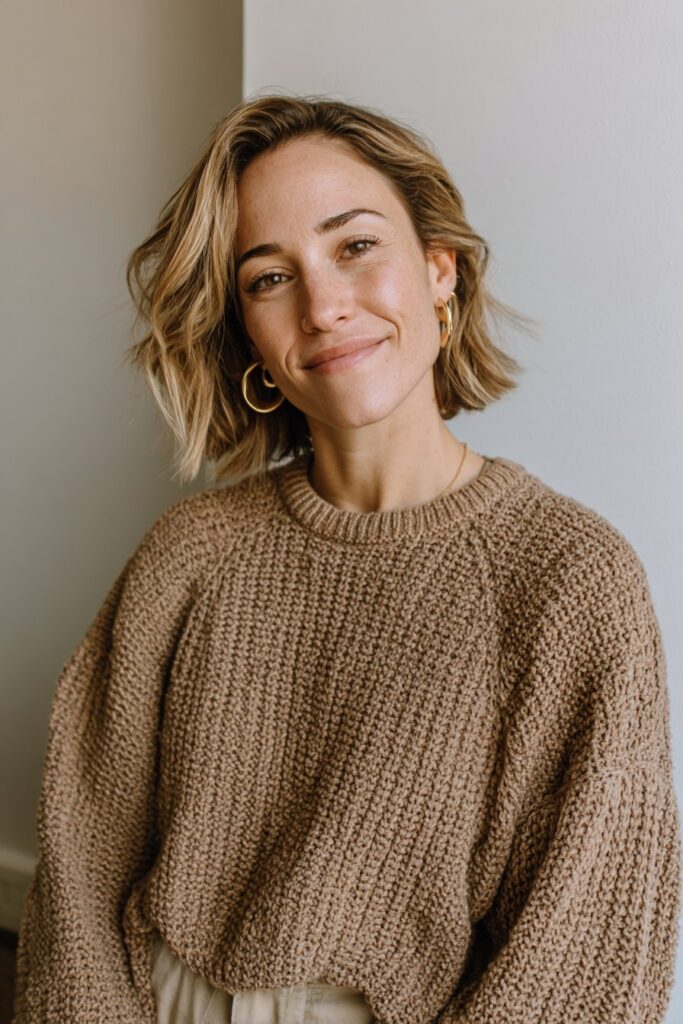 Bronze blonde hair color