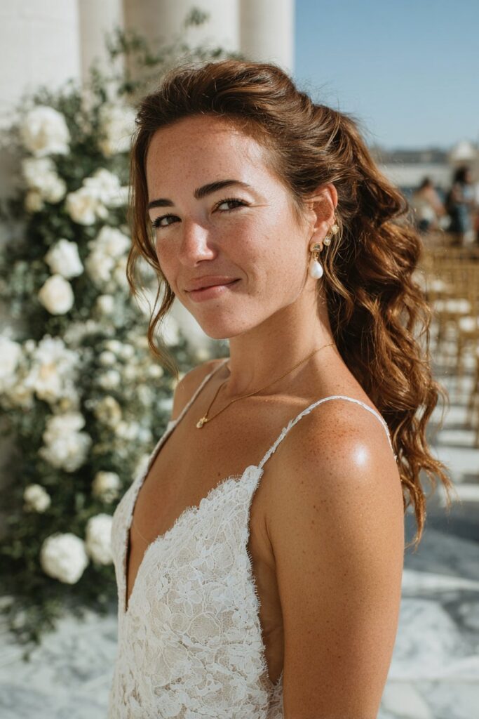 25 Beautiful Bubble Ponytail Hairstyles for Wedding 23 Bubble ponytail with fishtail base
