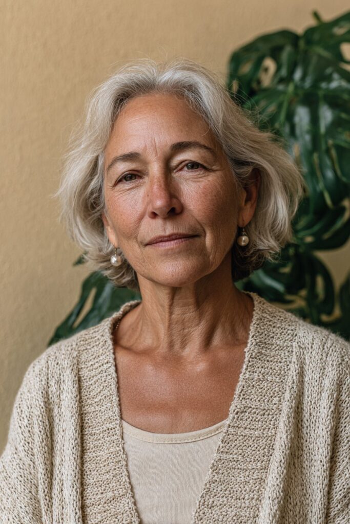 25 Short Choppy Hairstyles for Women Over 60 With Thin Hair 5 Choppy feathered crop over 60