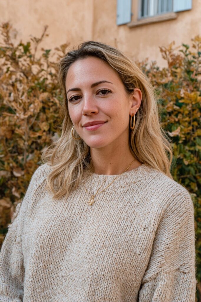 Lived-in blonde balayage for fall