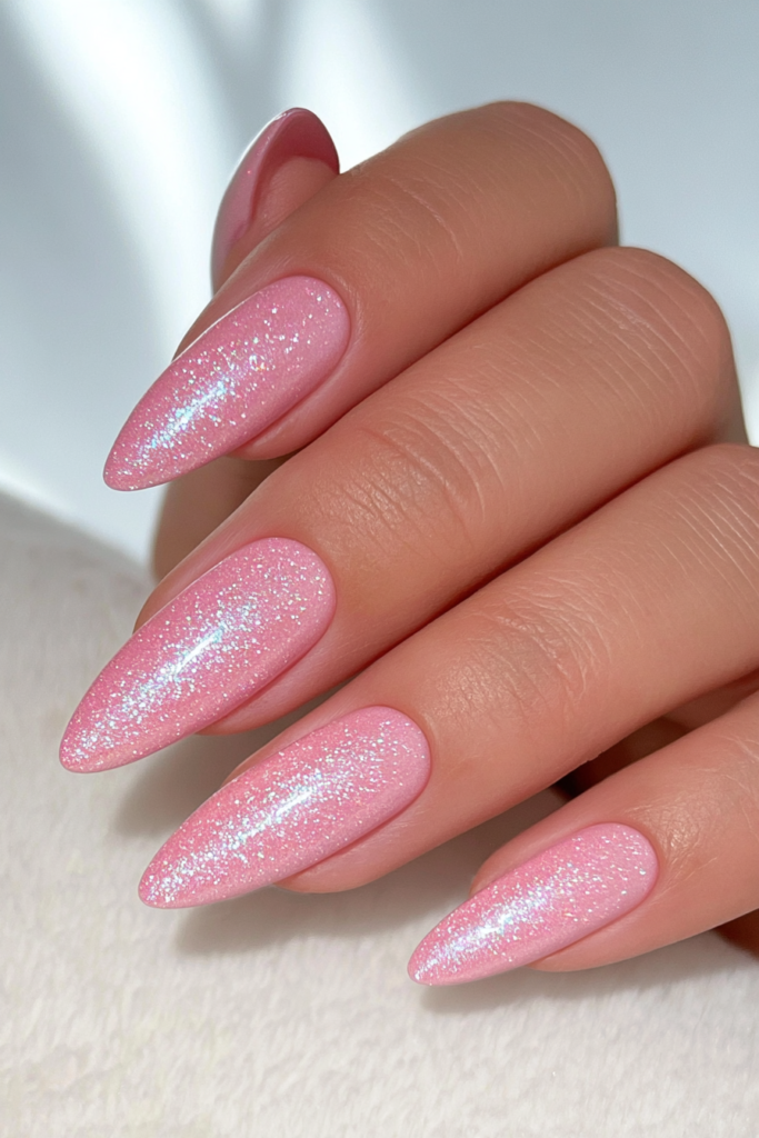 Warm terracotta solid nails