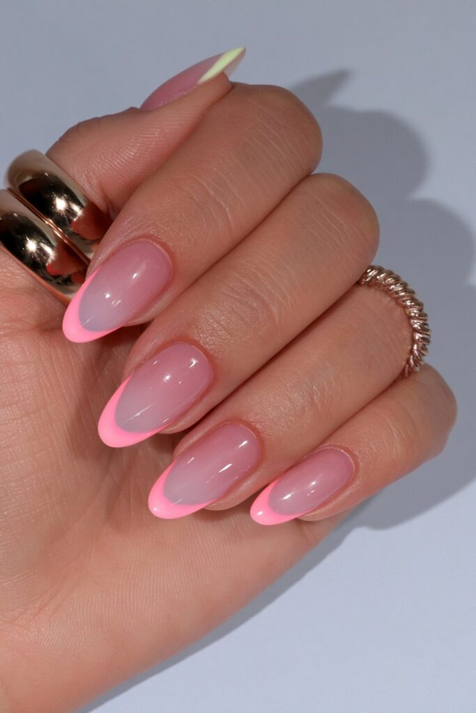 22 Butter Yellow Nail Ideas for the Prettiest Manicure 16 Butter yellow French manicure