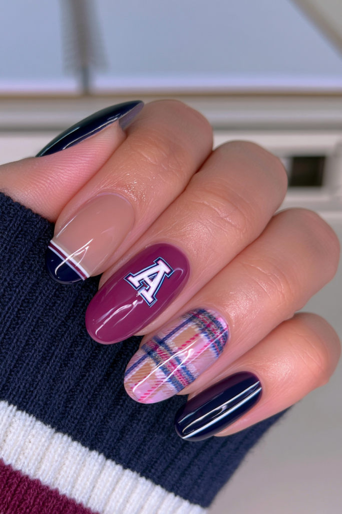 25 Back to School Acrylic Nails for Real Nail Art 16 Chemical math formula coffin nails