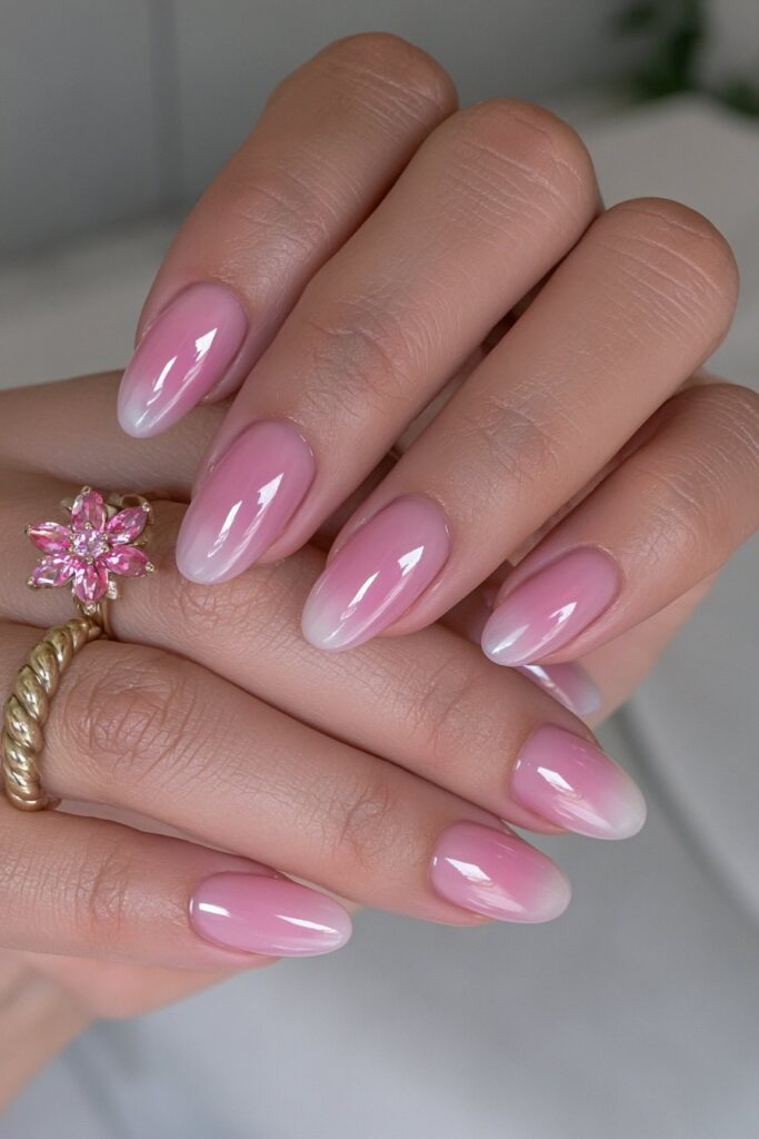 25 Back to School Acrylic Nails for Real Nail Art 20 Glazed jelly coral acrylic nails
