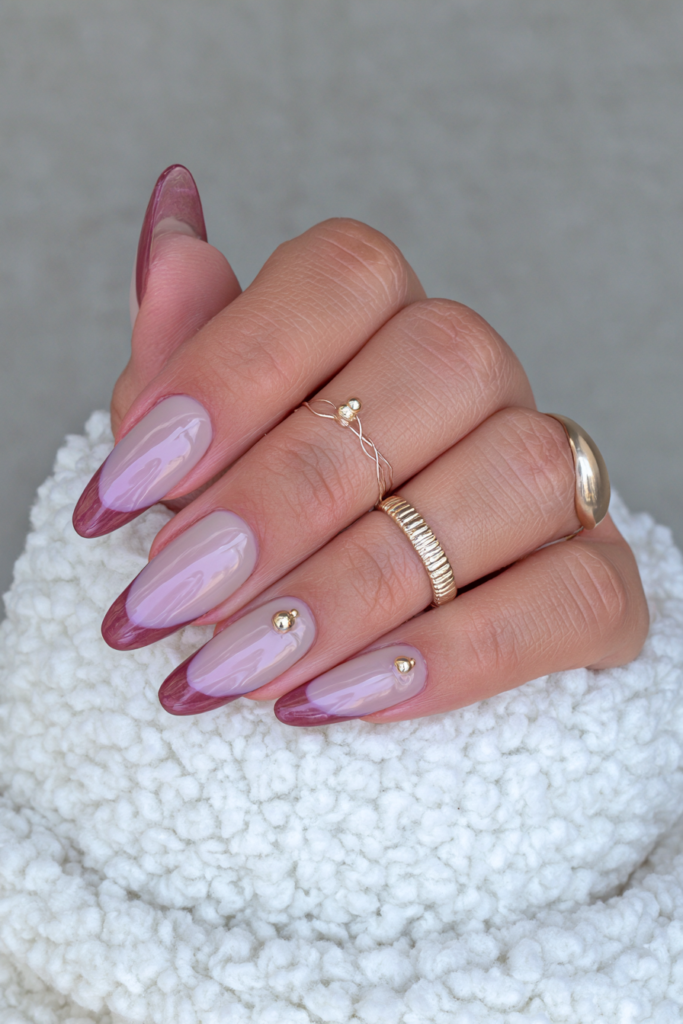 22 Pencil Nail Ideas for the Sharpest, Most Dramatic Point 16 Hand-painted curlicue emboss nails