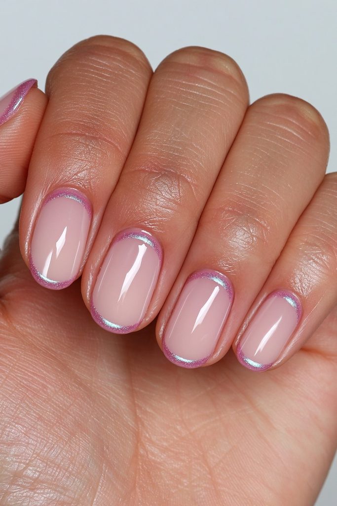 Micro French Velvet Tips