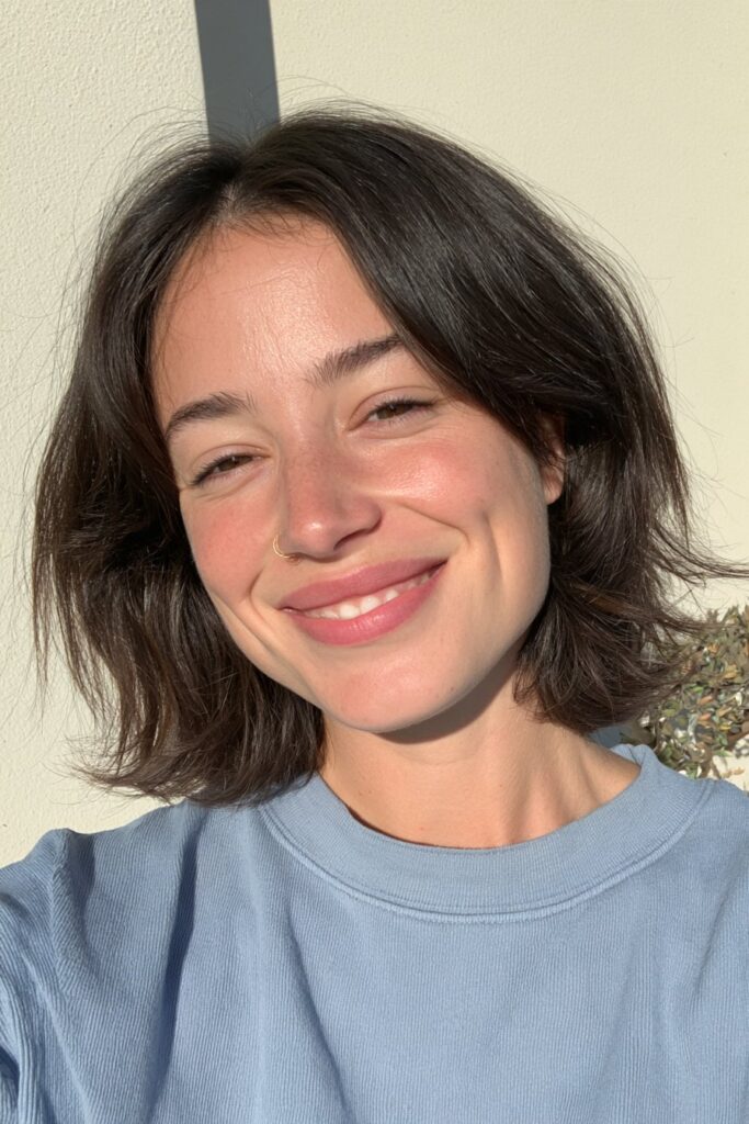 22 Wolf Cuts for Straight Hair with Volume and Texture 3 Short wolf cut for straight hair
