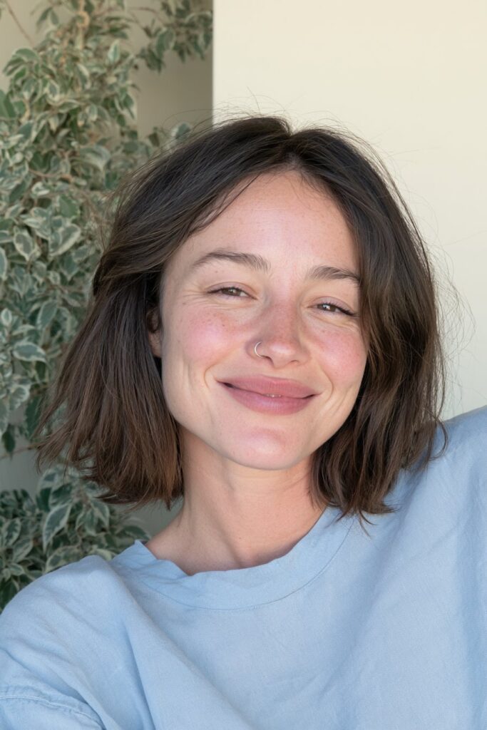22 Wolf Cuts for Straight Hair with Volume and Texture 10 Wolf bob hairstyle