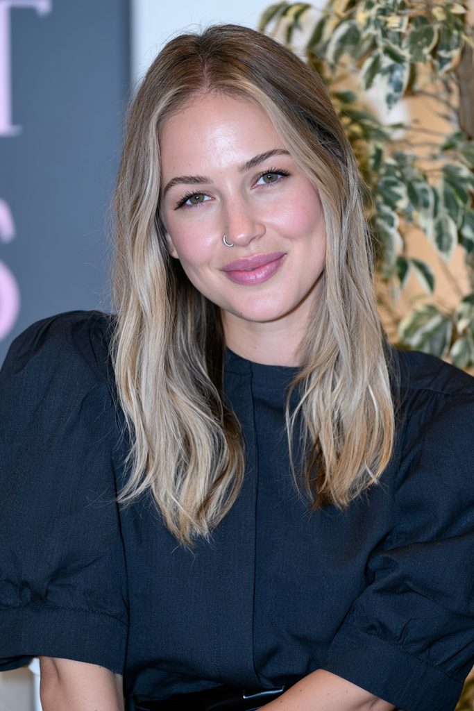 Ashy chai bronde hair