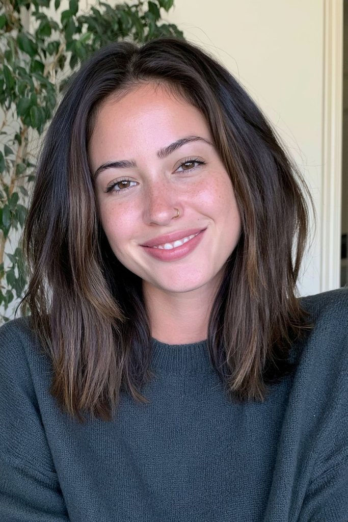 Cardamom chai brunette hair color