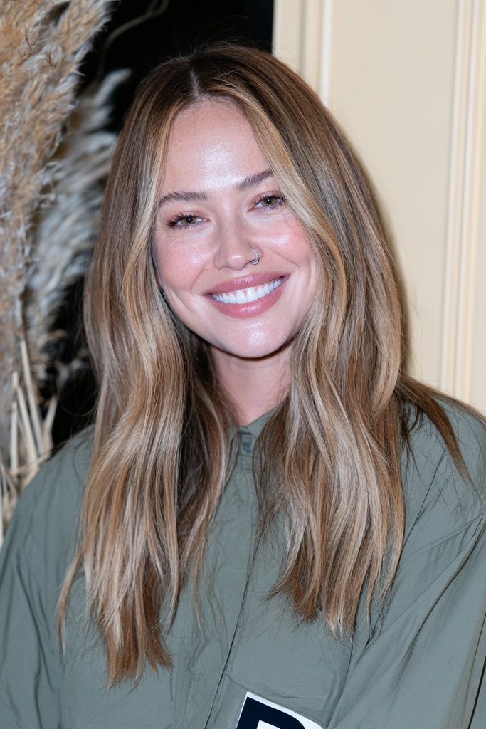 Chai latte bronde hair