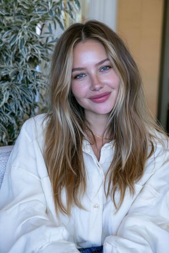 Chai tea bronde hair