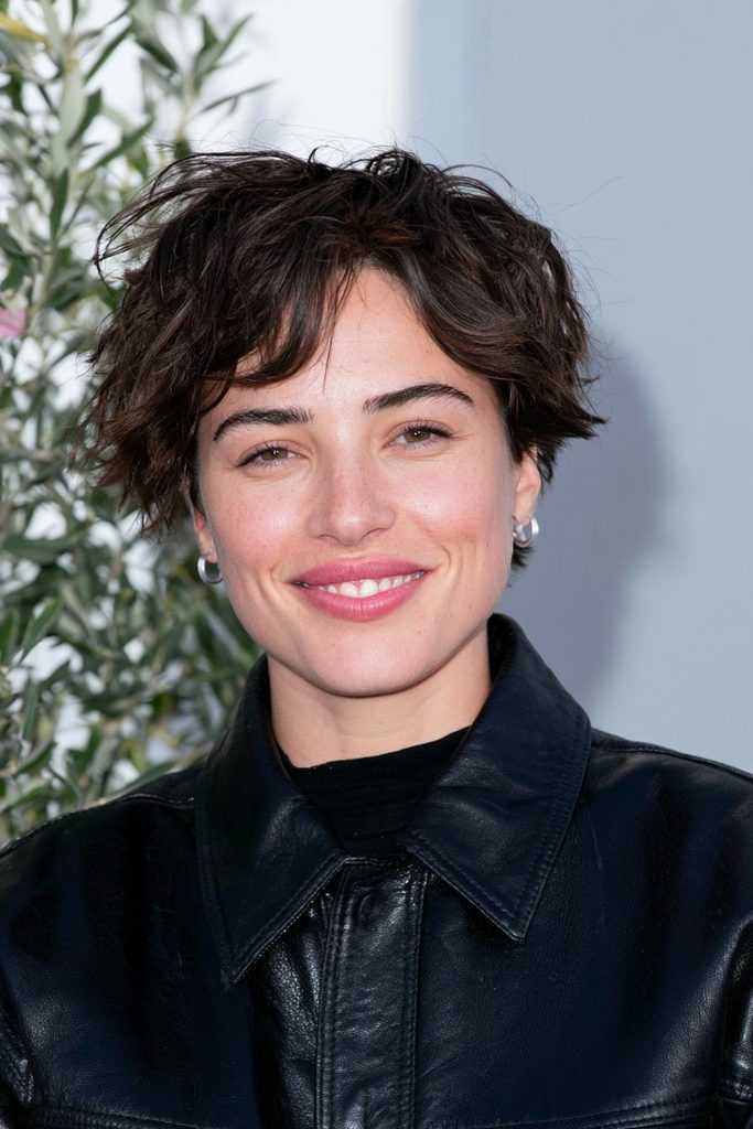 Choppy pixie bob haircut