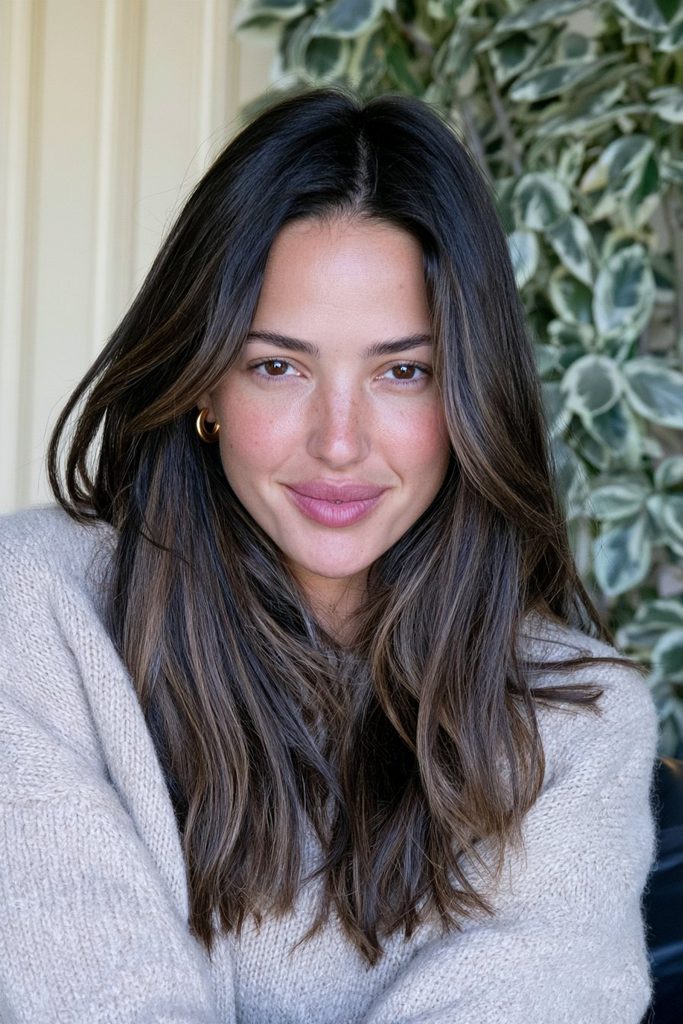 25 Espresso Hair Color Ideas: Rich, Warm & Effortlessly Chic 8 Espresso sombre brunette hair